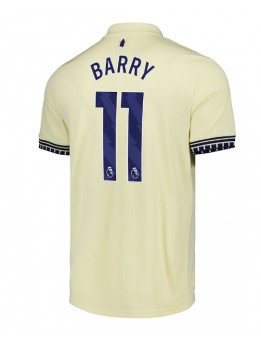 Everton Thierno Barry #11 Replika Borta Kläder 2025-26 Kortärmad